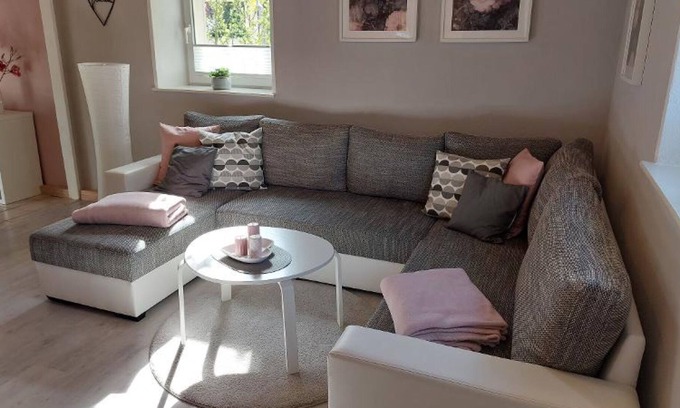 Liebenau Apartment | Holiday Apartment "Fewo 2 - Osterberg" with Private Terrace, Shared Garden & Wi-Fi