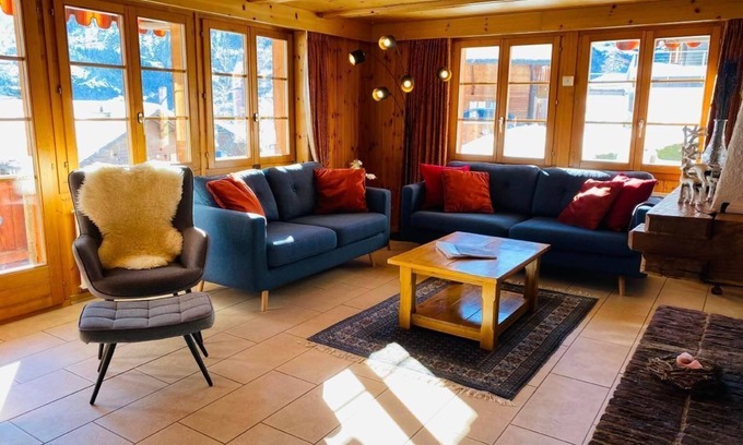 Grindelwald Ski Chalet | Holiday apartment Grindelwald for 1 - 8 persons with 3 bedrooms - Holiday apartment in one or multi-