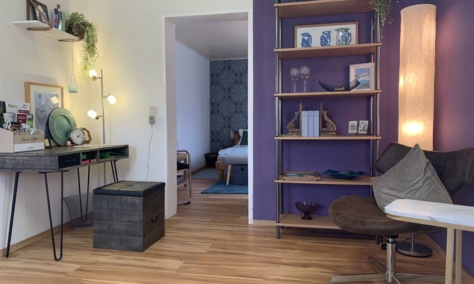 Fuchsstadt Apartment | Holiday apartment on a slope - near Rhön, Spessart and A7
