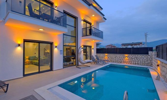 Fethiye Villa | Holiday Bliss in ÖLÜDENİZ Twin 3BR-3BA Villas with Modern Comfort&Private Charm