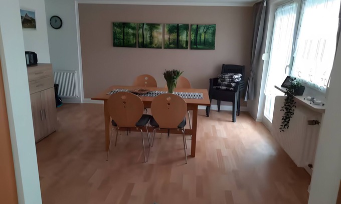 Schonach im Schwarzwald Apartment | Holiday Apartment 'Windradblick' with Private Terrace and Wi-Fi