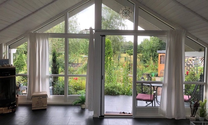 Zarrentin am Schaalsee House | Holiday Home 'Ferienhaus Gartenblick Am Schaalsee' with Private Terrace and Private Garden