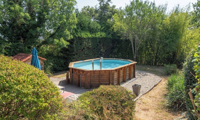 Berrias-et-Casteljau House | Holiday Home 'Belle Maison En Pierre' with Private Pool, Private Terrace and Private Garden