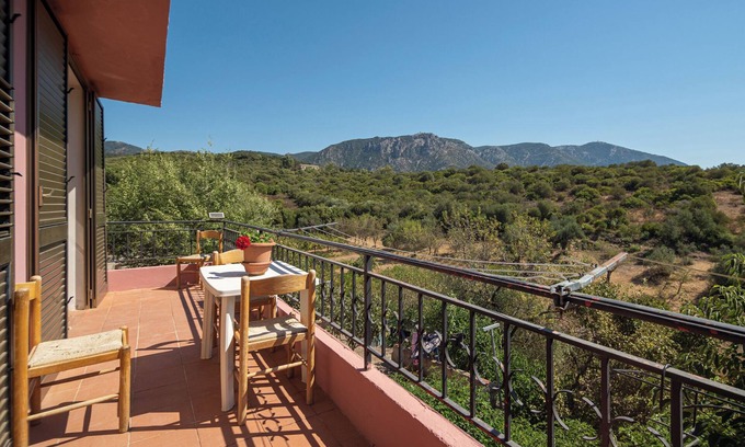 Iglesias Historic Centre House | Holiday Home 'Casa Teresa' with Mountain View, Balcony & A/C