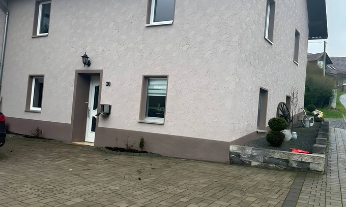 Kleinlangenfeld House | Holiday Home 'Haus' with Shared Terrace, Shared Garden and Wi-Fi