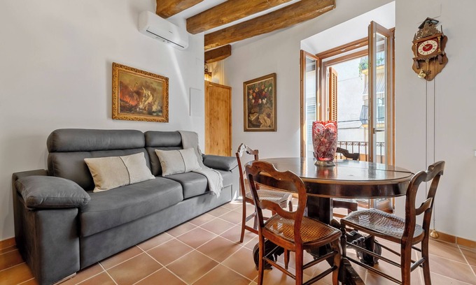 Sant Carles de la Rapita House | Holiday Home 'La Quadra Rural Housing' with Private Terrace, Wi-Fi and Air Conditioning