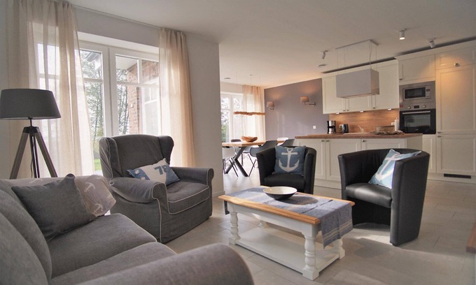 Wieck auf dem Darss House | Holiday home with Bodden view and sauna