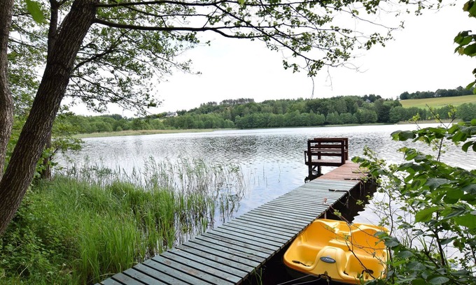 Suleczyno House | Holiday home with hot tub at the lake in Zakowo