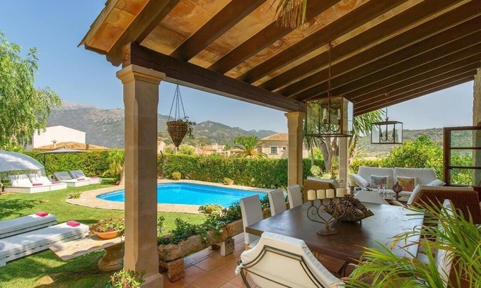 Mancor de la Vall House | Holiday house Mancor de la Vall for 1 - 9 persons with 4 bedrooms - Holiday house