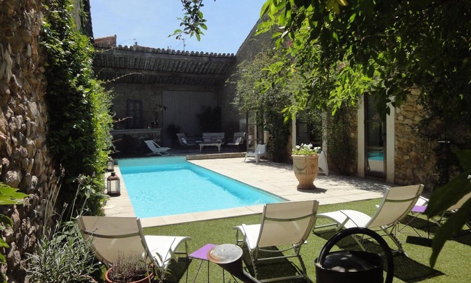 Pouzols-Minervois House | Holiday house Pouzols Minervois for 1 - 8 persons with 4 bedrooms - Row house