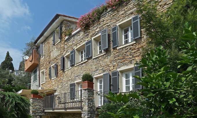 Prela House | Holiday house in a quiet location, sea view, pool, garden terrace, roof terrace