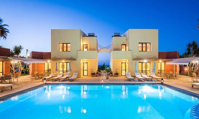 Maleme House | Holiday house Maleme Kriti for 1 - 24 persons with 12 bedrooms - Holiday apartment in one or multi-f