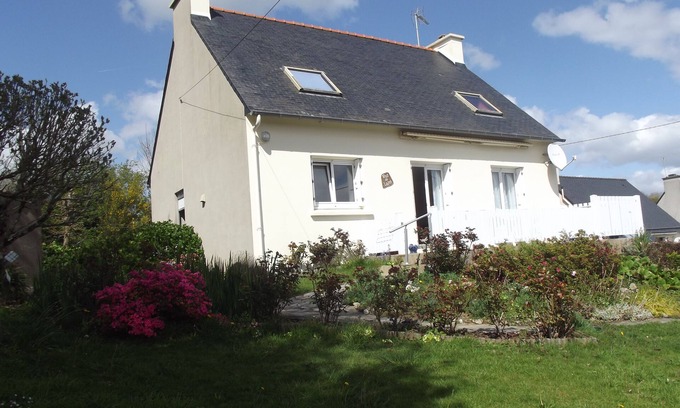 Hanvec House | Holiday house with sea view in Hanvec, quiet - 5 people.