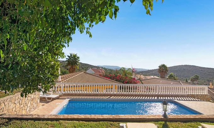 Parragil Villa | Holiday Villa Isabel with Mountain View, Wi-Fi, A/C, Pool, Garden & Grill