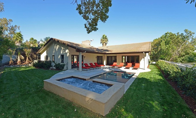Los Angeles House | Hollywood Hills Spanish Contemporary - Ask About Monthly Specials