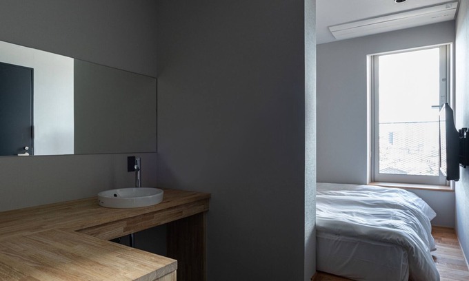 Nagaokakyo Hotel | Hollywood Twin Shower Room No Meals Eco Plan/Nagaokakyo Kyōto