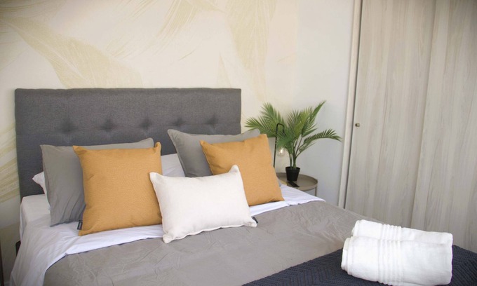 Nunoa Apartment | HOM I 1D1B cerca al Metro Ñuñoa, Vista a la Ciudad