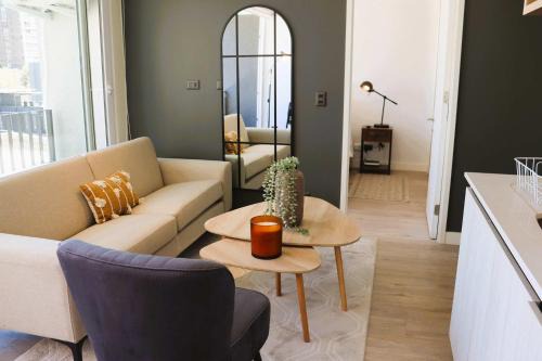 Santiago Apartment | HOM I Amplio 1D1B en metro Irarrazabal A estrenar GB206