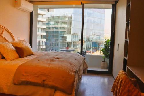 Apoquindo Apartment | HOM I Hermoso Estudio a Estrenar en las Condes