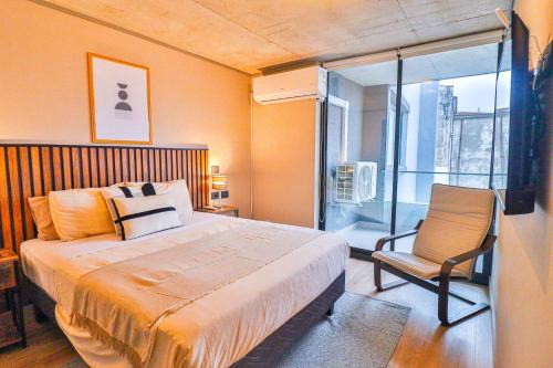 Barrio Italia Apartment | HOM I TOP1 en Providencia 1D1B, Metro Santa Isabel