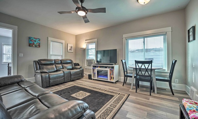 Paw Paw Lake House | Home 1 Block to Lake w/Private Beach Access!