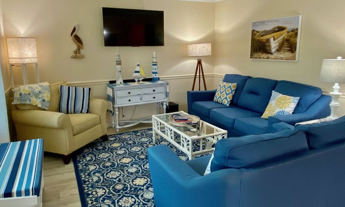 St. Augustine Beach Condo | Home away from home! Short walk to the beach and more! Prime Location!