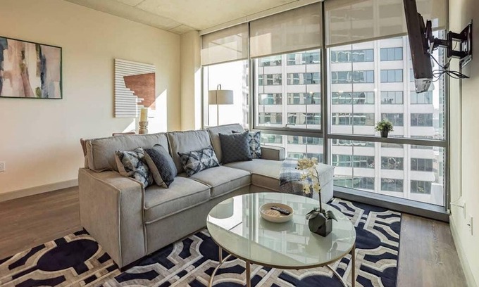 University City Apartment | Home is in a two year old building with great amenities