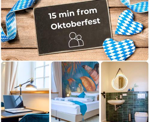 Obergiesing Apartment | HOMELY STAY Studio 4 - Chic Self-Check-In Room for Short Stays