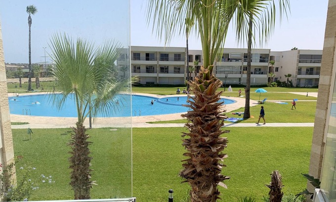 Lamharza Essahel Apartment | Homerez - Appartement for 5 ppl. with shared pool, sauna and hammam at El Jadida