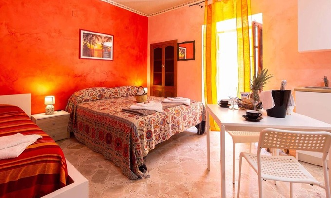Castelbuono Apartment | Homerez - Beautiful studio 13 km away from the beach for 3 ppl. at Castelbuono