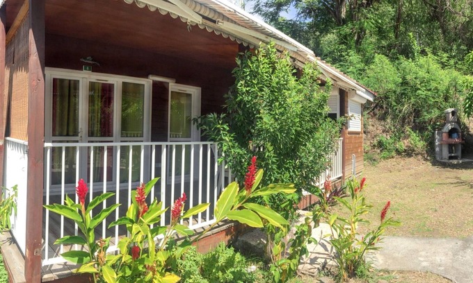 Bouillante House | Homerez - Charming Bungalow near Bouillante with Air Conditioning