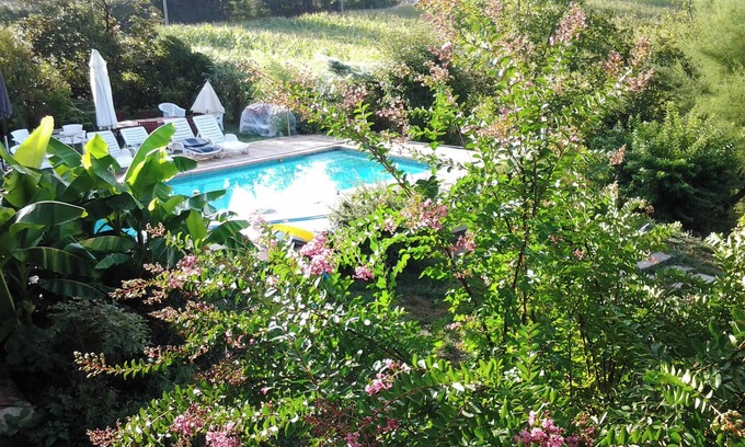 Saint-Etienne-de-Maurs Apartment | Homerez - Apt with pool near St-Étienne