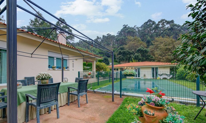 Afife House | Homerez - House 1 km away from the beach for 7 ppl. with shared pool at Afife