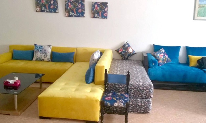 Skhirat Plage House | Homerez - House 1 km away from the beach for 8 ppl. with shared pool at Skhirat