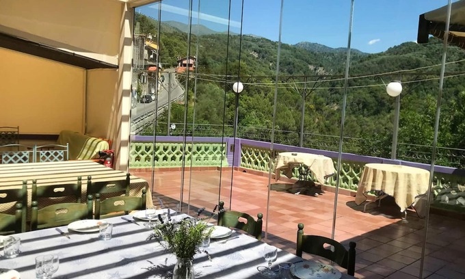 Olivetta San Michele House | Homerez - House 14 km away from the beach for 18 ppl. with terrace at Olivetta