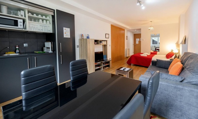 Arinsal Apartment | Homerez - Modern studio in Arinsal of 40 m² with mountain view