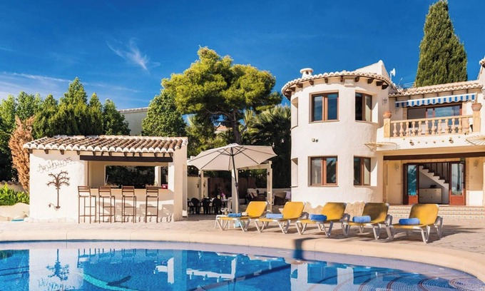 Moravit Villa | Homerez - Spacious Villa with Private Pool in Teulada - Sea Views