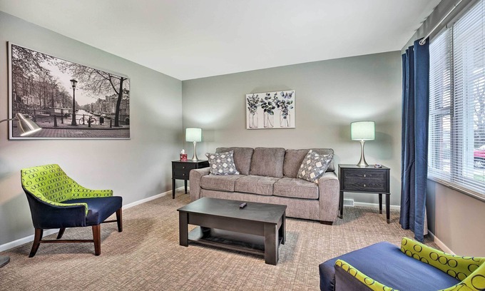 Jenison Apartment | Homey Duplex - 10 Mi to Downtown Grand Rapids!