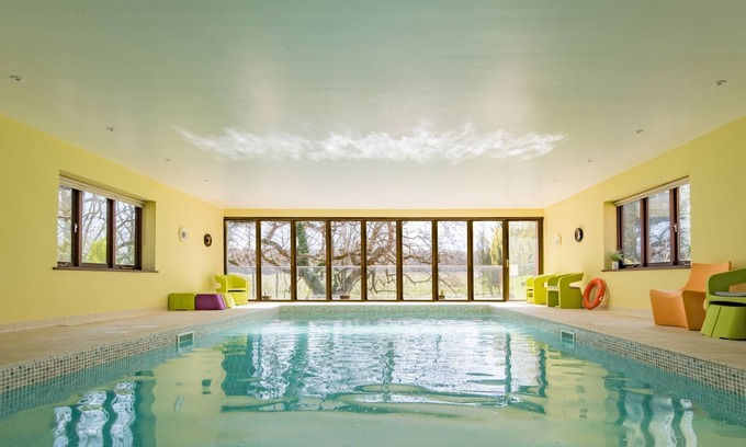 Broad Oak House | Honeywood Lodge by Bloom Stays with Indoor Pool ideal for families and children