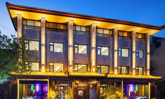 Xi’an City Center House | Honglu Garden Hotel Bell and Drum Tower Huimin Street Store & 2 bottles of beer for free