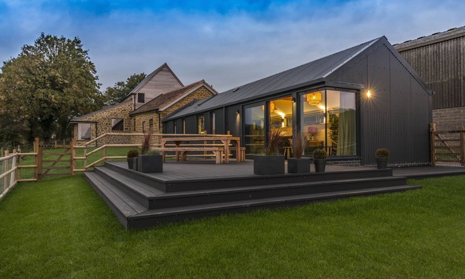 Bridport House | Hoods - A stylish former milking parlour with outstanding rural views of Dorset.