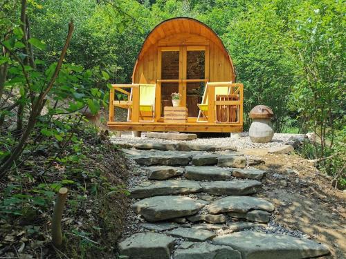 gmina Kamienica House | Hope Mountain Escape Poland, Charming Barrel House