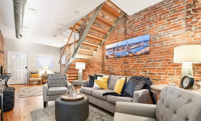Lower Lawrenceville House | ★ HostWise Stays ★ Off-Street Parking, <1 block from Butler, Patio, Great Space!