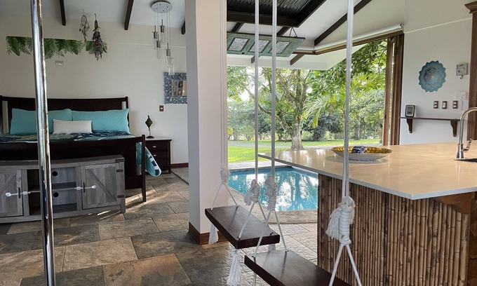 La Palmeria House | Hot springs 1 mile. Amazing views.Arenal Volcano 23.8 miles . Luxury and comfort