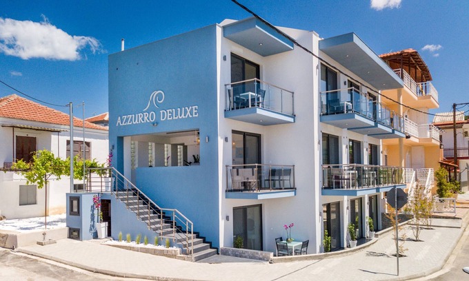 Limenaria Apartment | Hotel Azzurro Deluxe Semi Basement