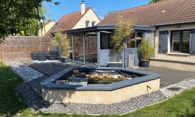 Champigny House | House 10 minutes from quiet Reims, garden and garage