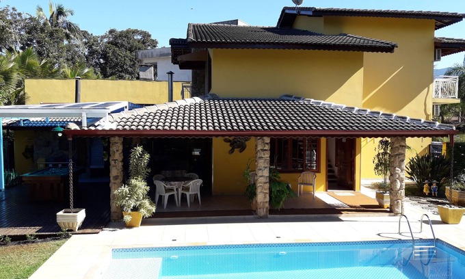 Costa do Sol House | HOUSE COAST OF SUN-BERTIOGA 3 SUITES 3WC PISC. 2 LAVABO- 200 MTS BEACH/WIFI