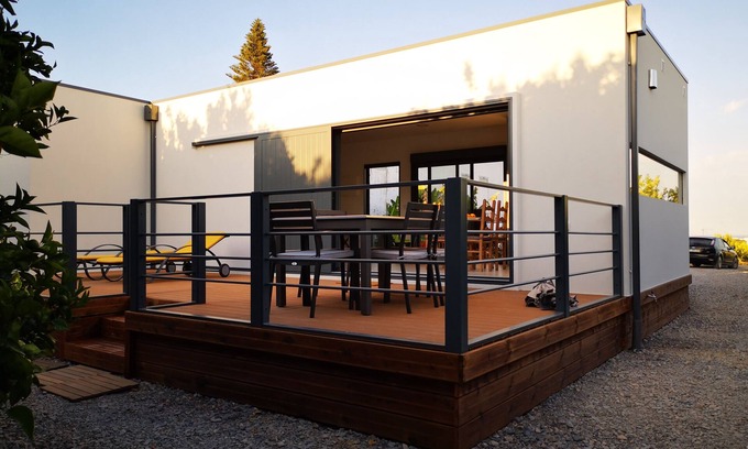 Tavira Cottage | House in a farm with orange trees