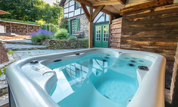 Grand Coo House | House "L 'Ardennaise" 5pers Garden & Jacuzzi