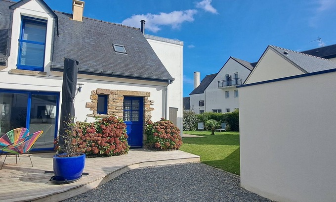 Gavres House | House on the Gavres peninsula, 2 minutes' walk from the main beach